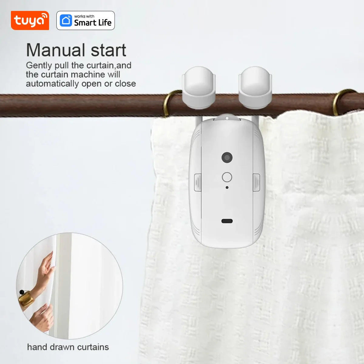 Tuya Infinity Glide Curtain System
