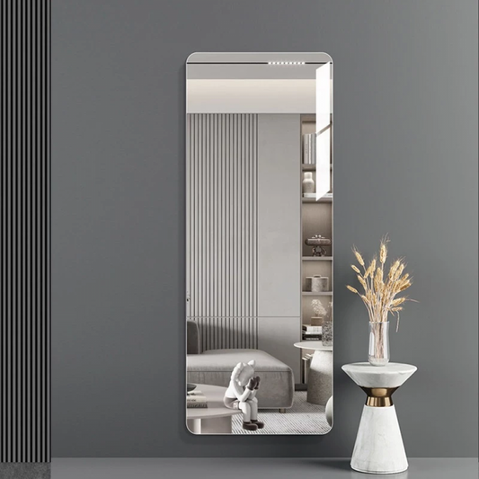 1 meter by 0.5 meter wall adhesive mirror